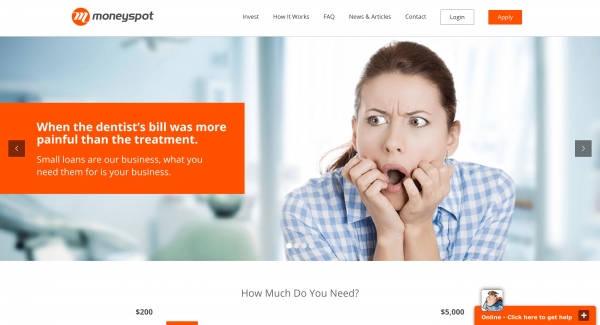 Moneyspot - Loans up to $5 000